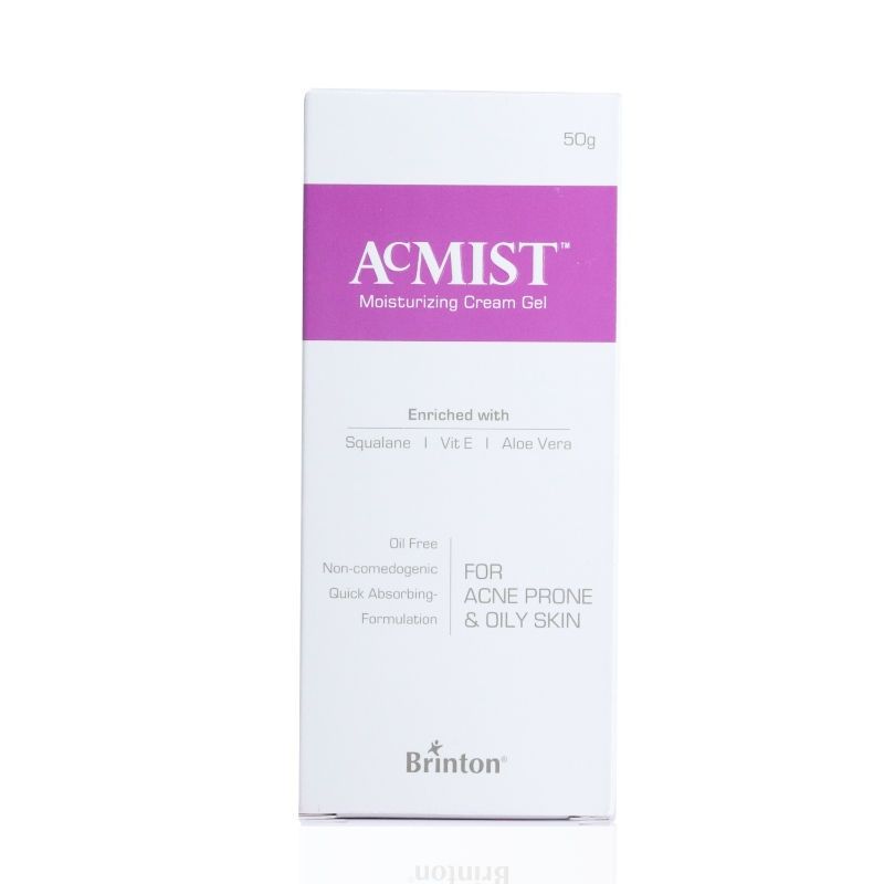 Acmist Moisturizing Cream Gel With Quick Absorbing Formulation