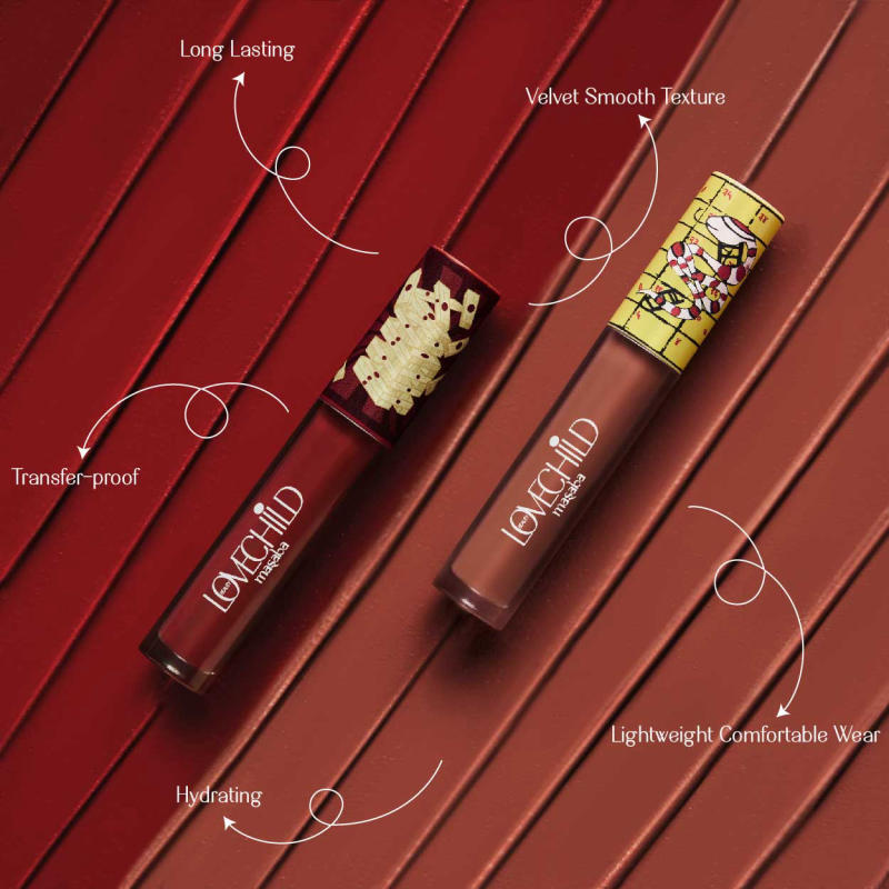 Mad Matte Tranfer-proof Long Lasting Liquid Lipstick, Enriched with Jojoba & Macademia Oil