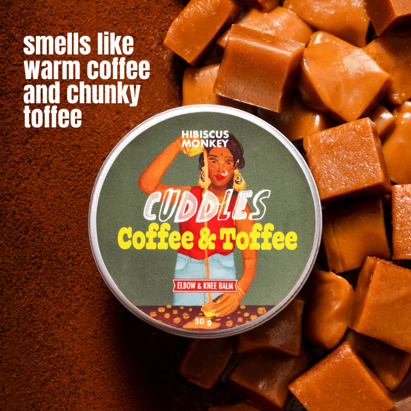 Cuddles Coffee & Toffee Body Balm, Deeply Moisturizes Dry, Discolored & Chapped Skin