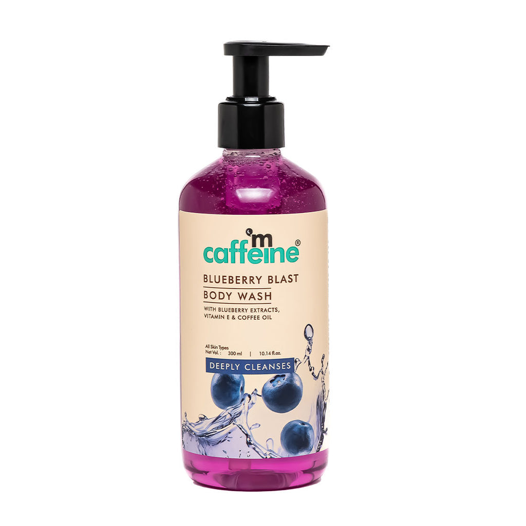 Blueberry Blast Body Wash With Fruity Fresh Blueberry Aroma, Deep Cleansing For Soft Skin