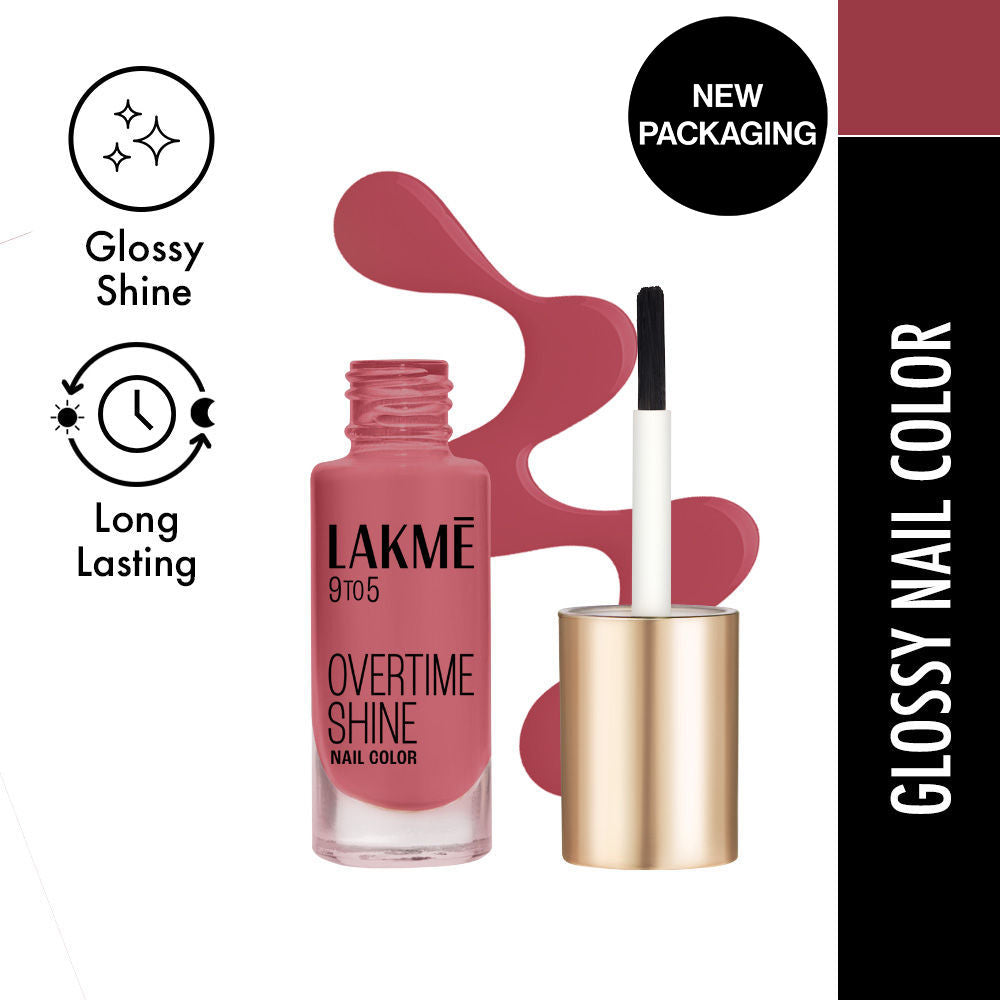 9 To 5 Primer + Gloss Nail Color - Ruby Rush