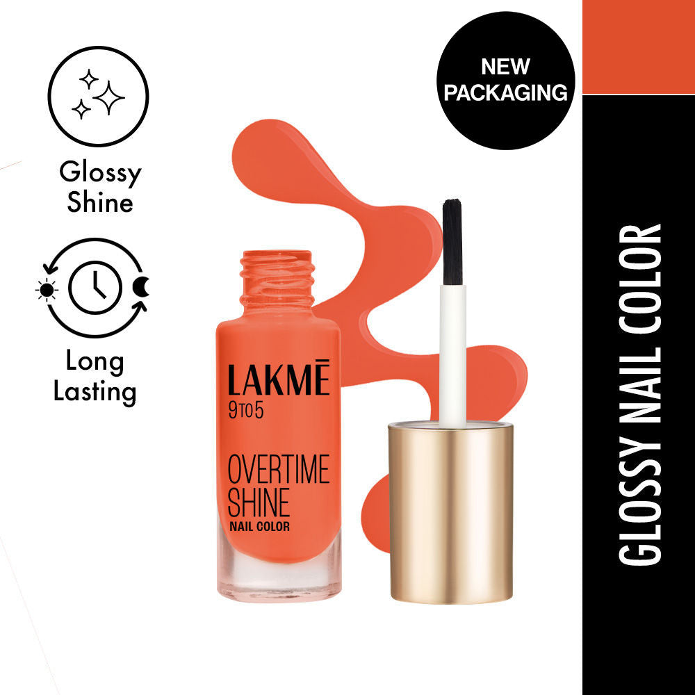 9 To 5 Primer + Gloss Nail Color - Cherry Red