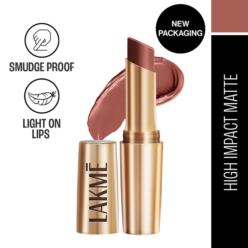 9 To 5 Powerplay Priming Matte Lipstick, Lasts hrs - MP9 Nude Touch