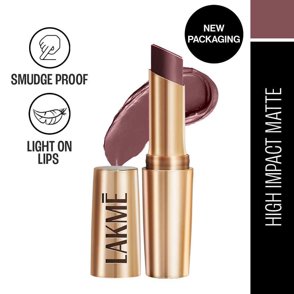 9 To 5 Powerplay Priming Matte Lipstick, Lasts hrs - MB1 Chocolate Crush