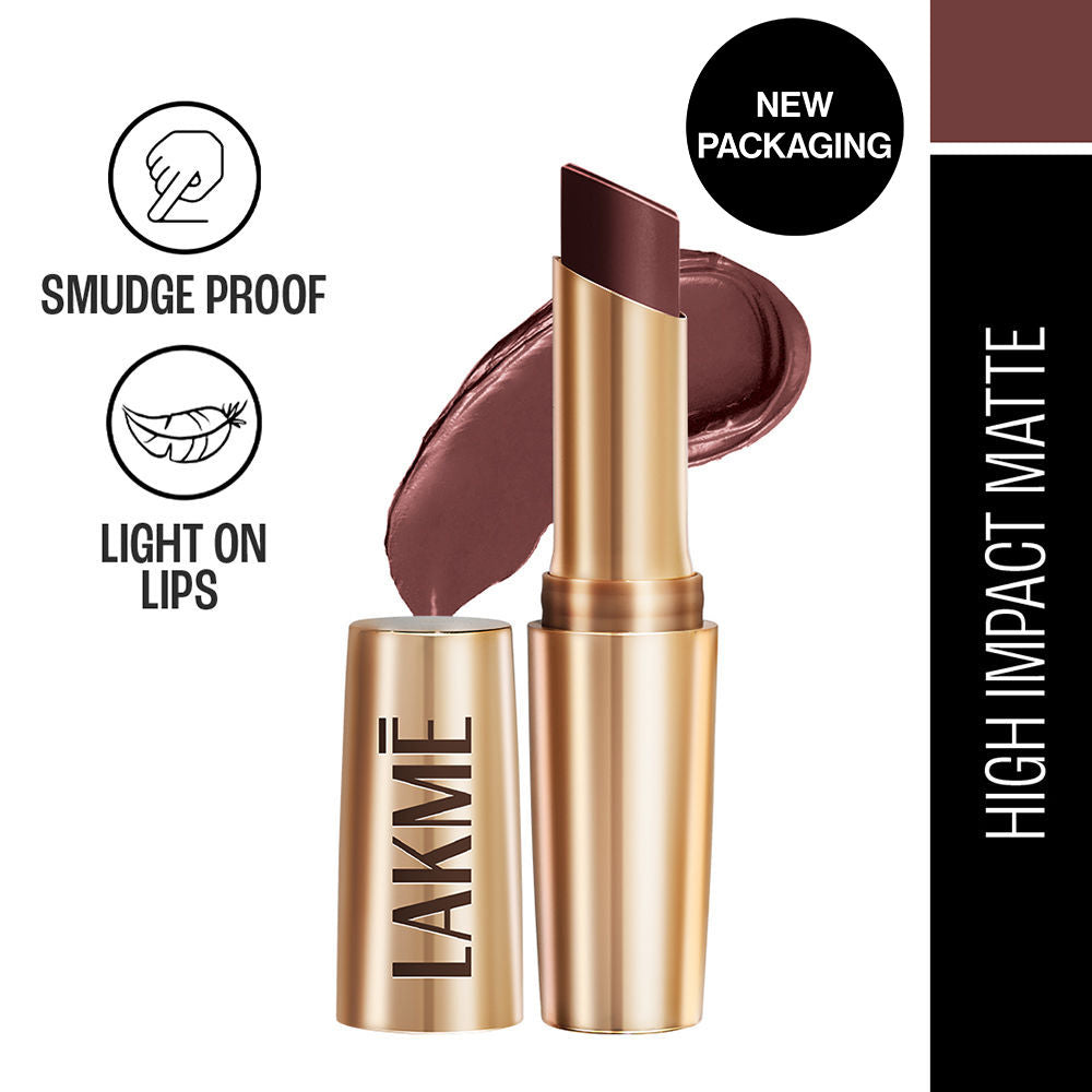 9 To 5 Powerplay Priming Matte Lipstick, Lasts hrs - MM3 Sangria Weekend