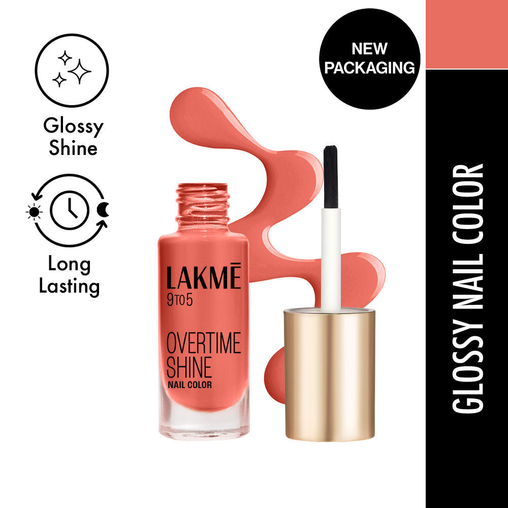 9 To 5 Primer + Gloss Nail Color - Coral Haze