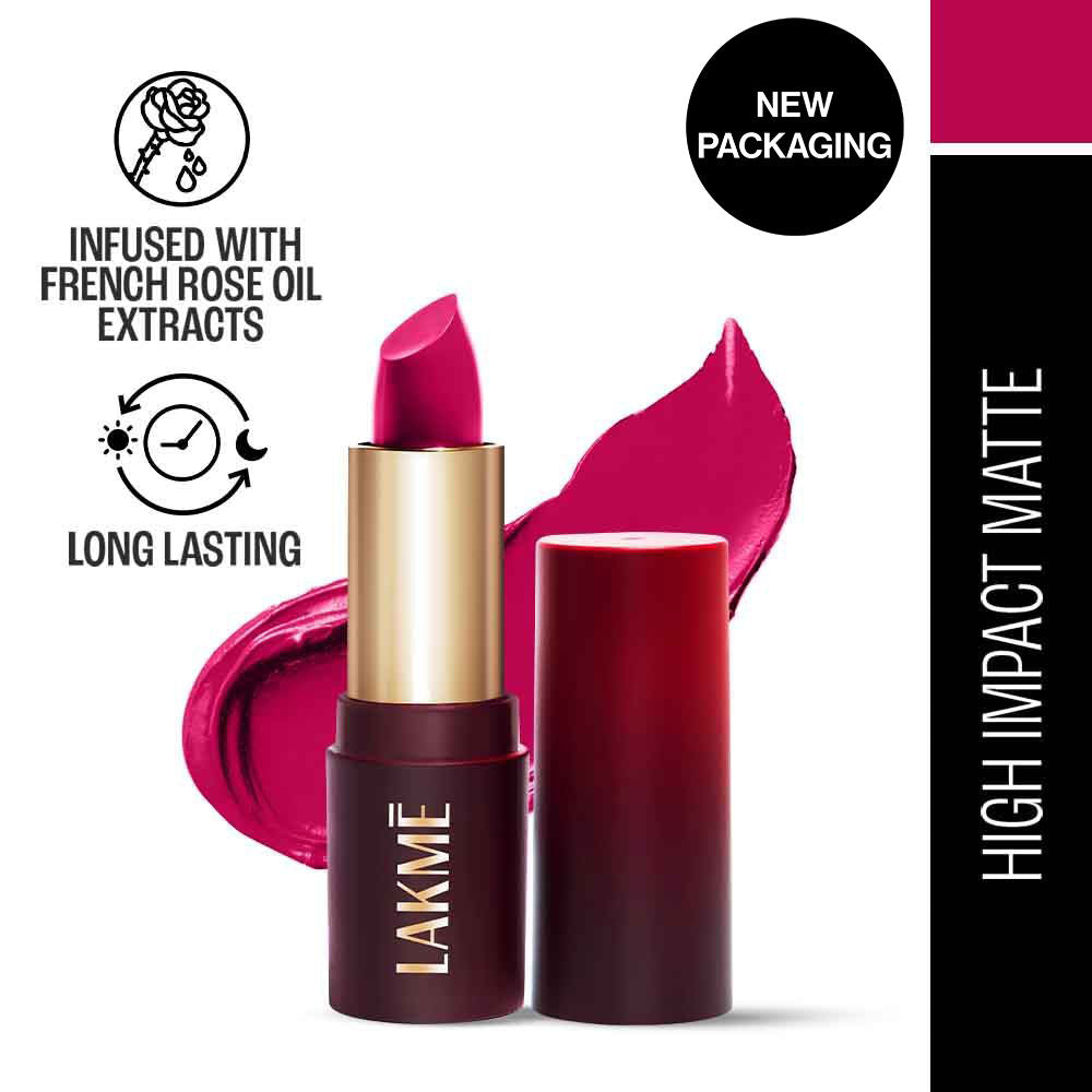 Forever Matte Lipstick, Made With French Rose Oil Extracts - Pink Petal
