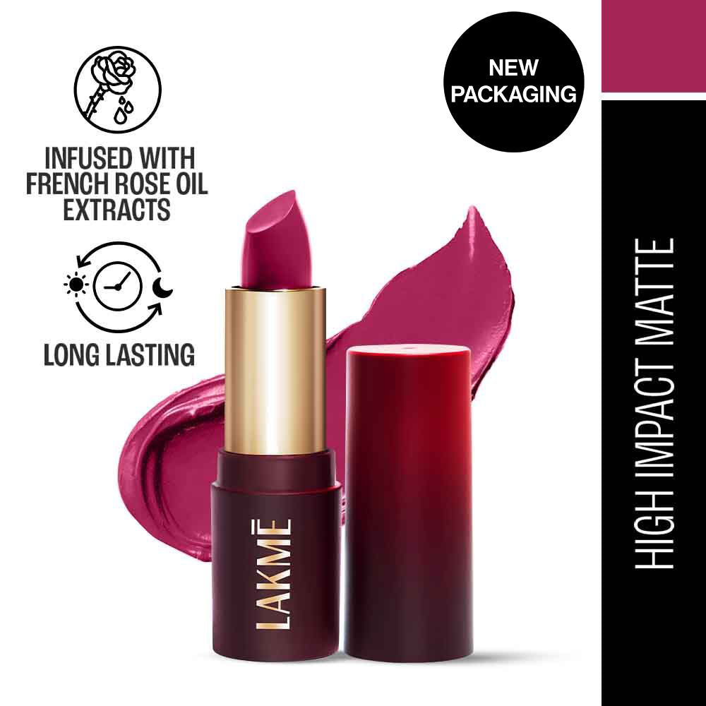 Forever Matte Lipstick, Made With French Rose Oil Extracts - Pink Unicorn