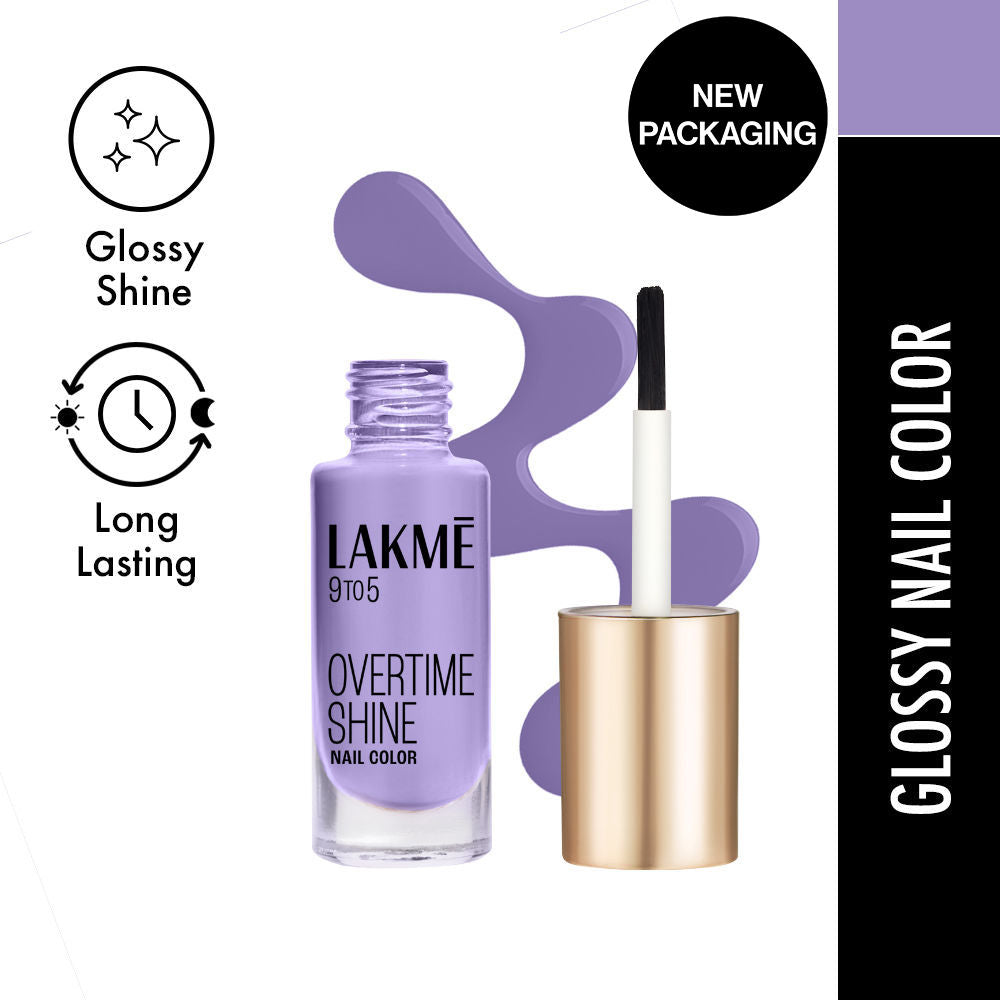 9 To 5 Primer + Gloss Nail Color - Lush Lavender