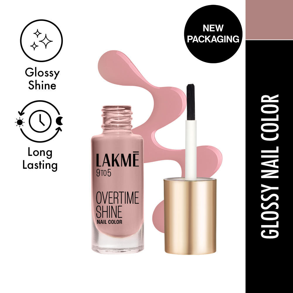 9 To 5 Primer + Gloss Nail Color - Apple Blossom