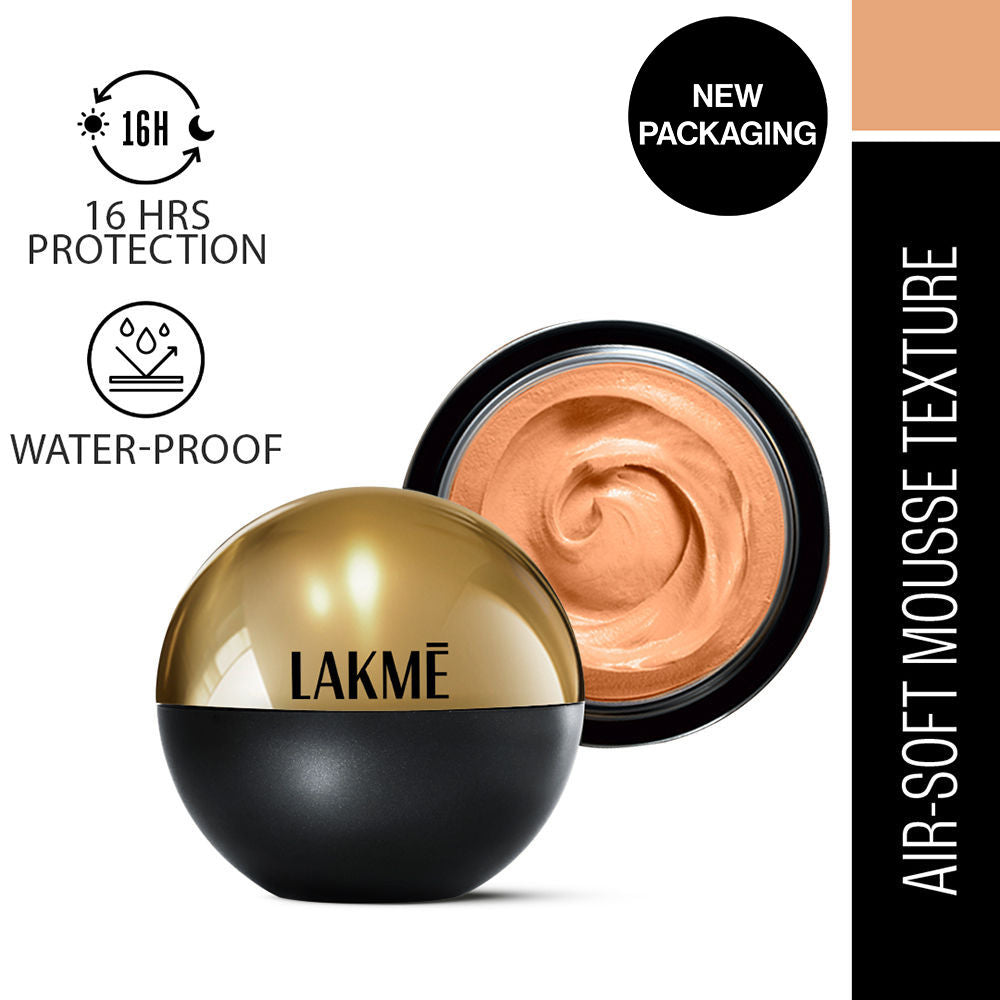 Xtraordin-Airy Mattereal Mousse Foundation, Matte Finish, With SPF8 - Almond Honey 06