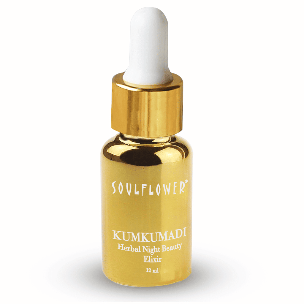Kumkumadi Tailam Saffron Night Serum Face Oil for Skin Glow, Anti Aging, Dark Spots
