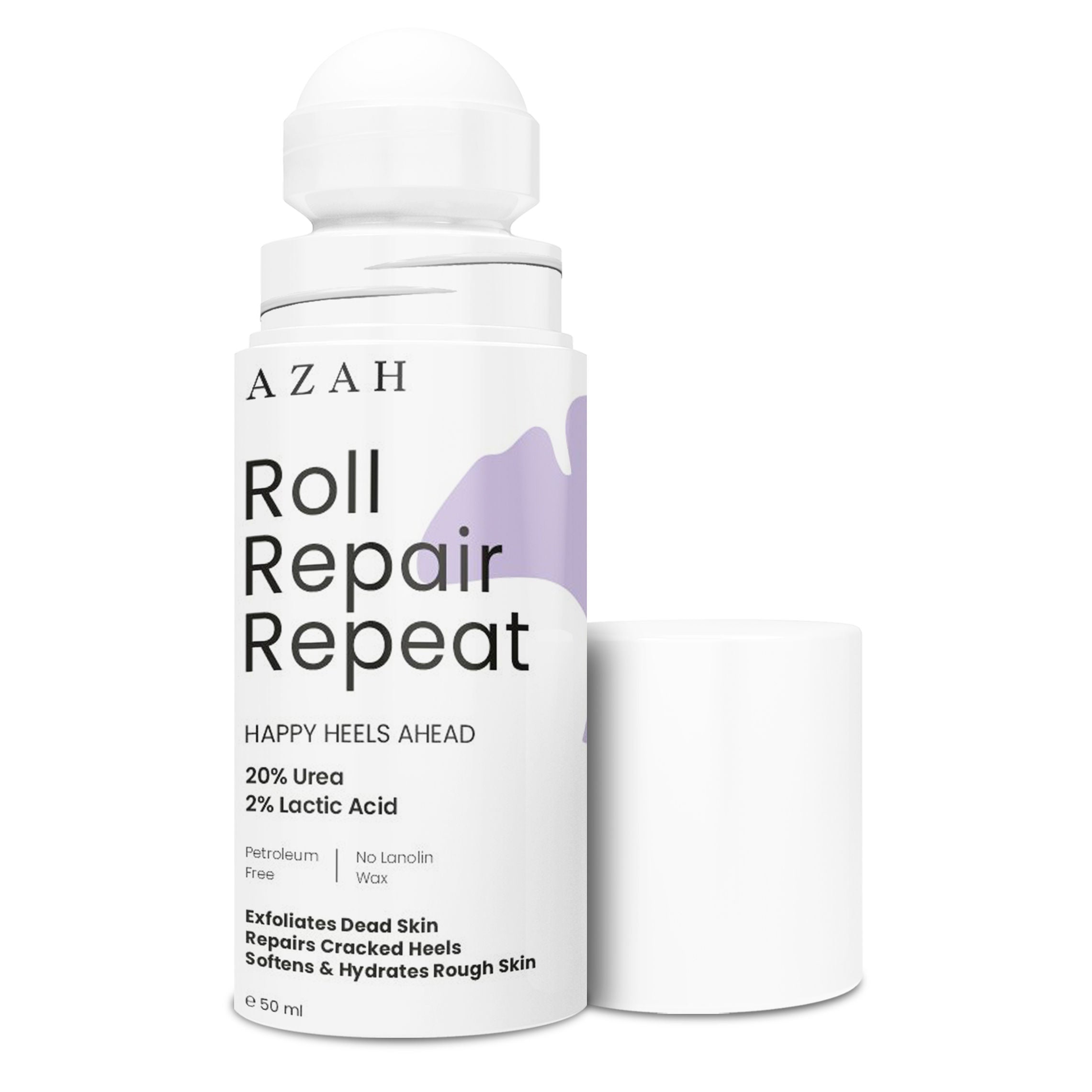Foot Roll On For Cracked Feet - Exfoliates Dead Skin & Repairs Rough Feet