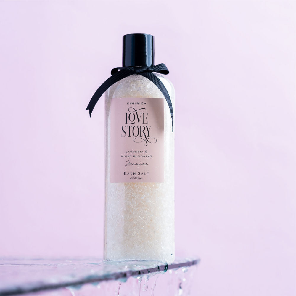 Love Story Bath Salt for Body SPA, Relaxation and Pain Relief, 100% Vegan & Paraben Free