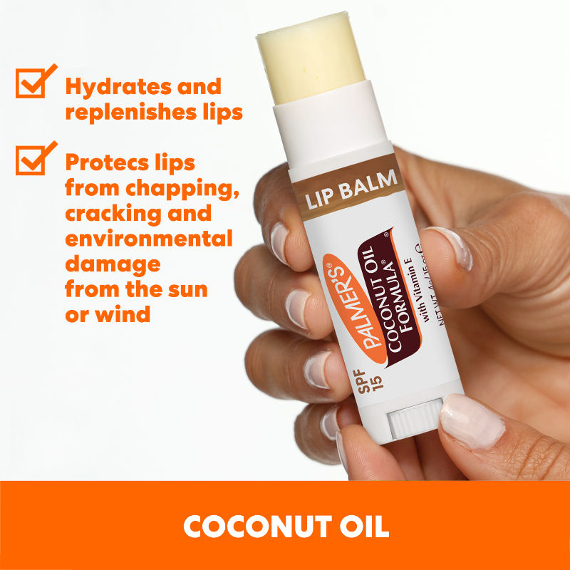 Coconut Oil Lip Balm For Moisturization