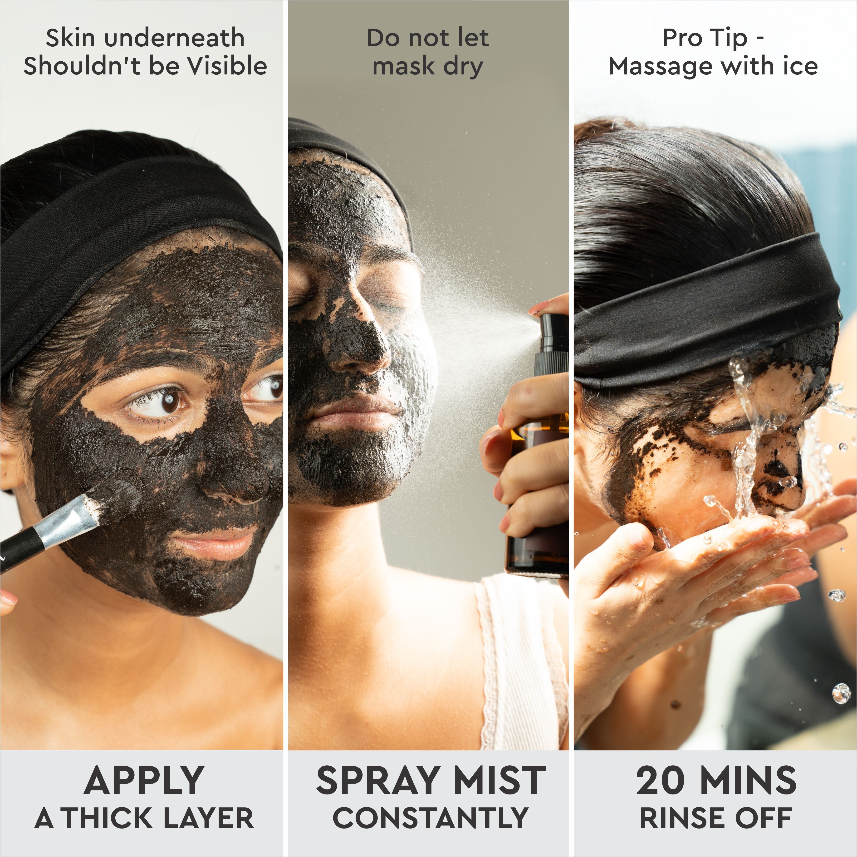 100% Organic European De Tan Face Mask for Glowing Skin Face Mask Pack for Women&Men