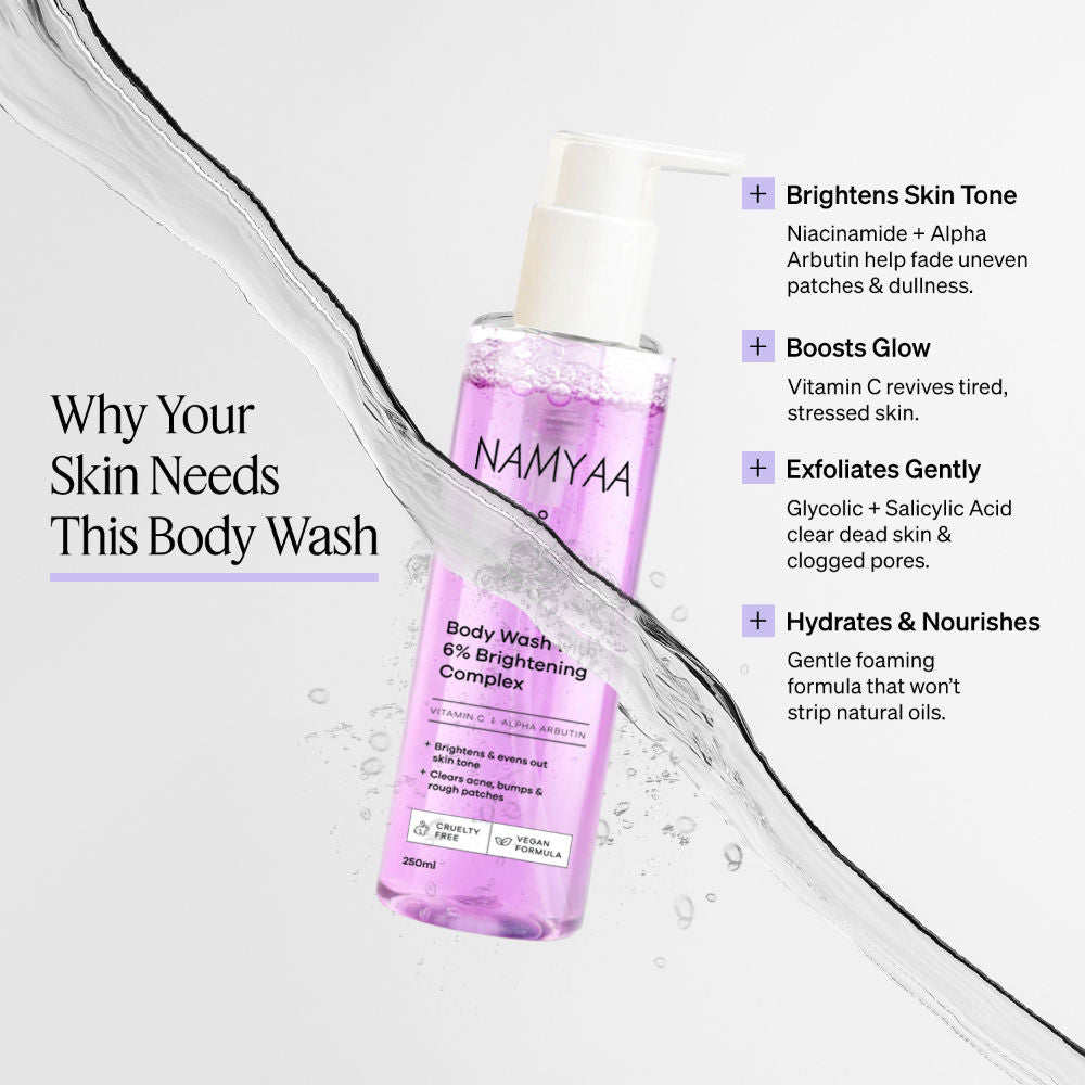 Brightening Body Wash - 6% Brightening Complex With Alpha Arbutin, Niacinamide & Vitamin C