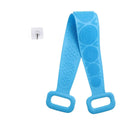 Exfoliating Silicone Back Srubber Belt - Color May Vary