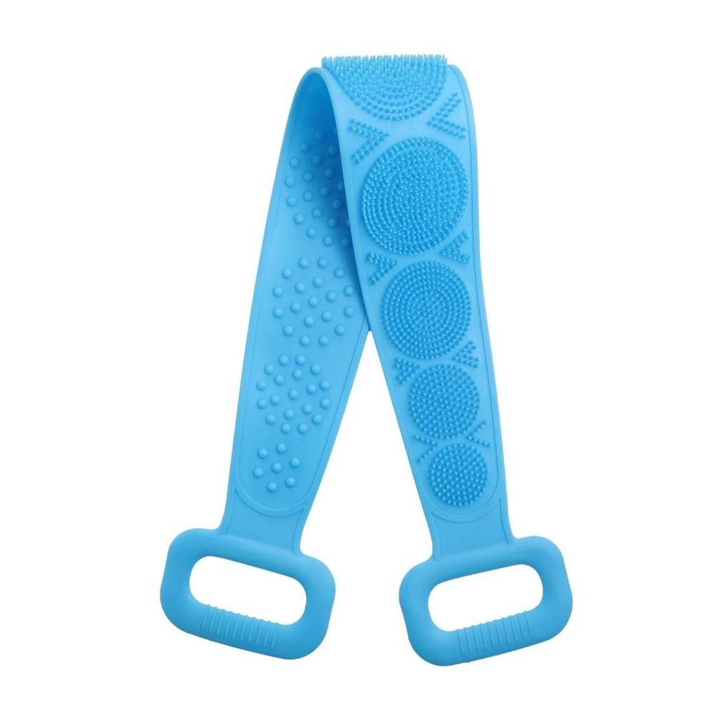 Exfoliating Silicone Back Srubber Belt - Color May Vary