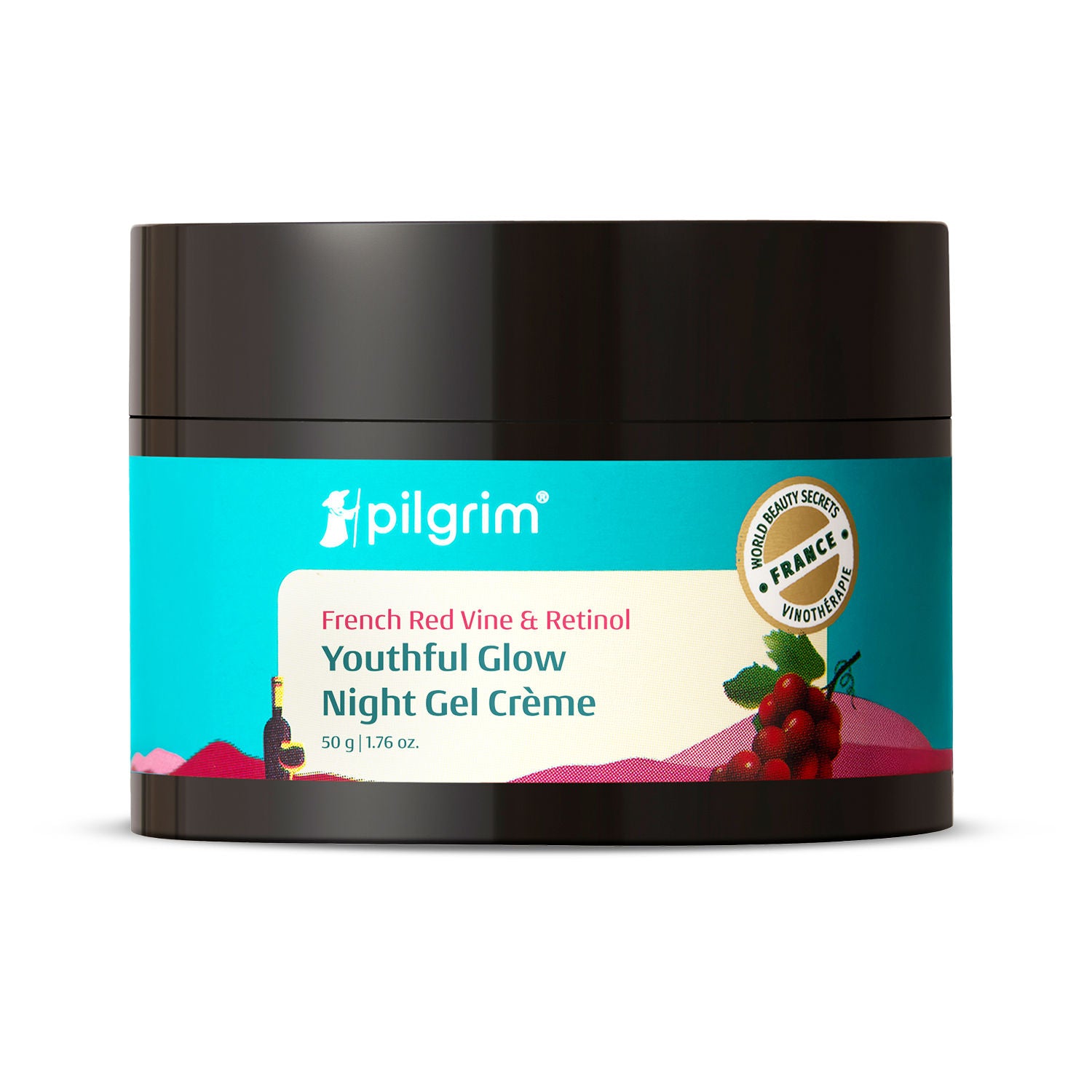 Red Vine Night Gel Creme with Retinol Mulberry