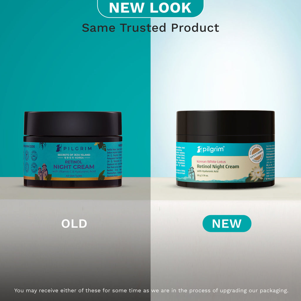 Retinol Night Cream with Vitamin C & Hyaluronic Acid