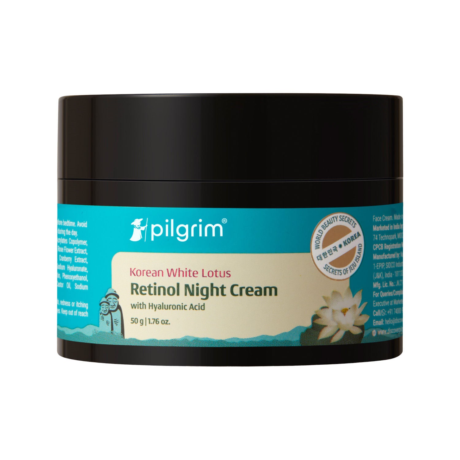 Retinol Night Cream with Vitamin C & Hyaluronic Acid