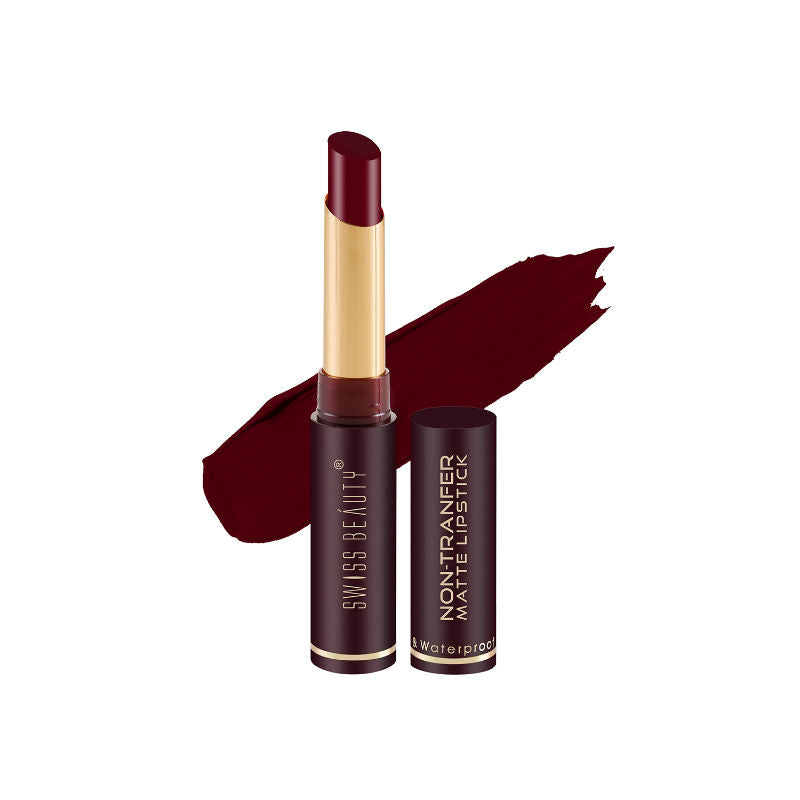 Non-Transfer Matte Lipstick - 21 Bold Wine
