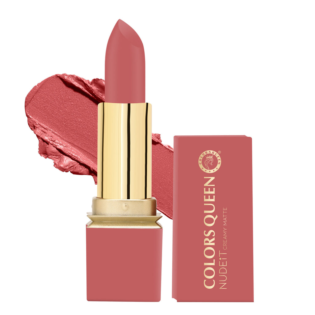 Nude It Creamy Matte Lipstick - Pink Blossom