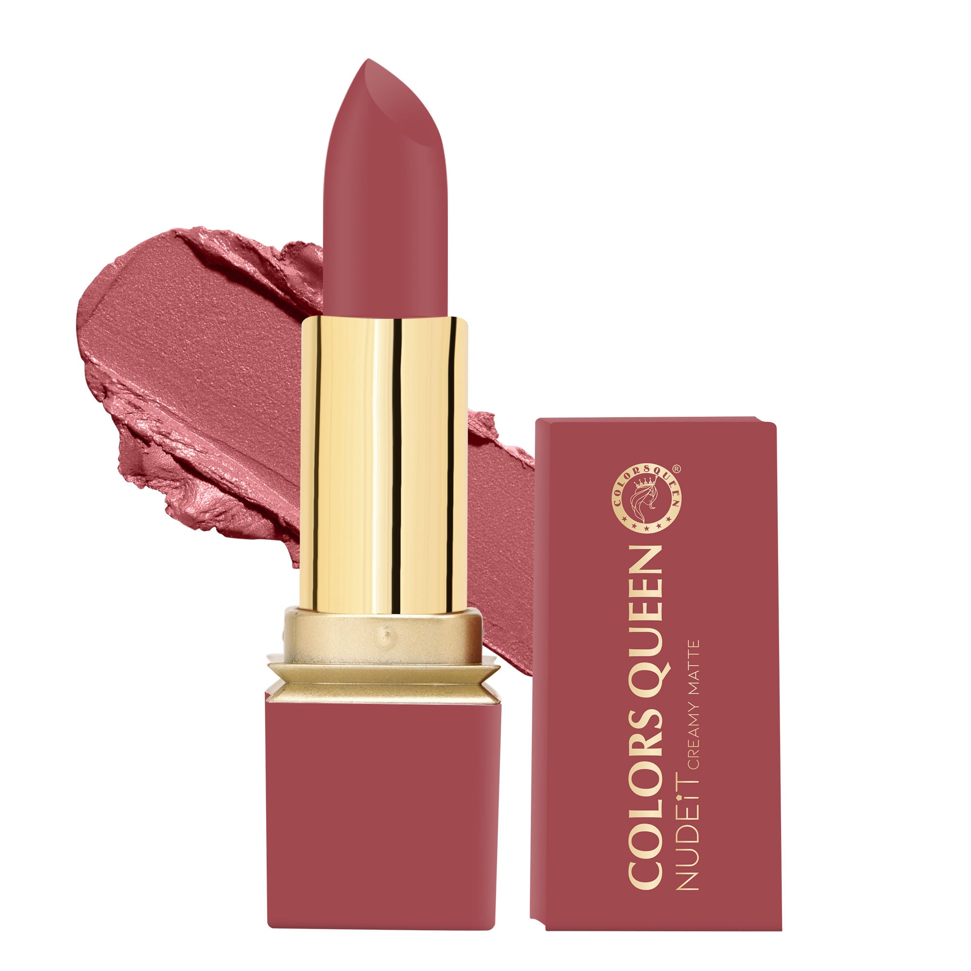 Nude It Creamy Matte Lipstick - Party Pink