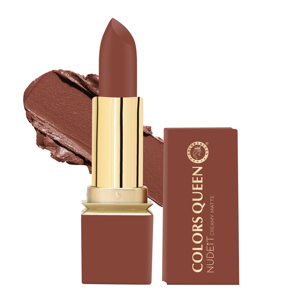 Nude It Creamy Matte Lipstick - Beige Champagn