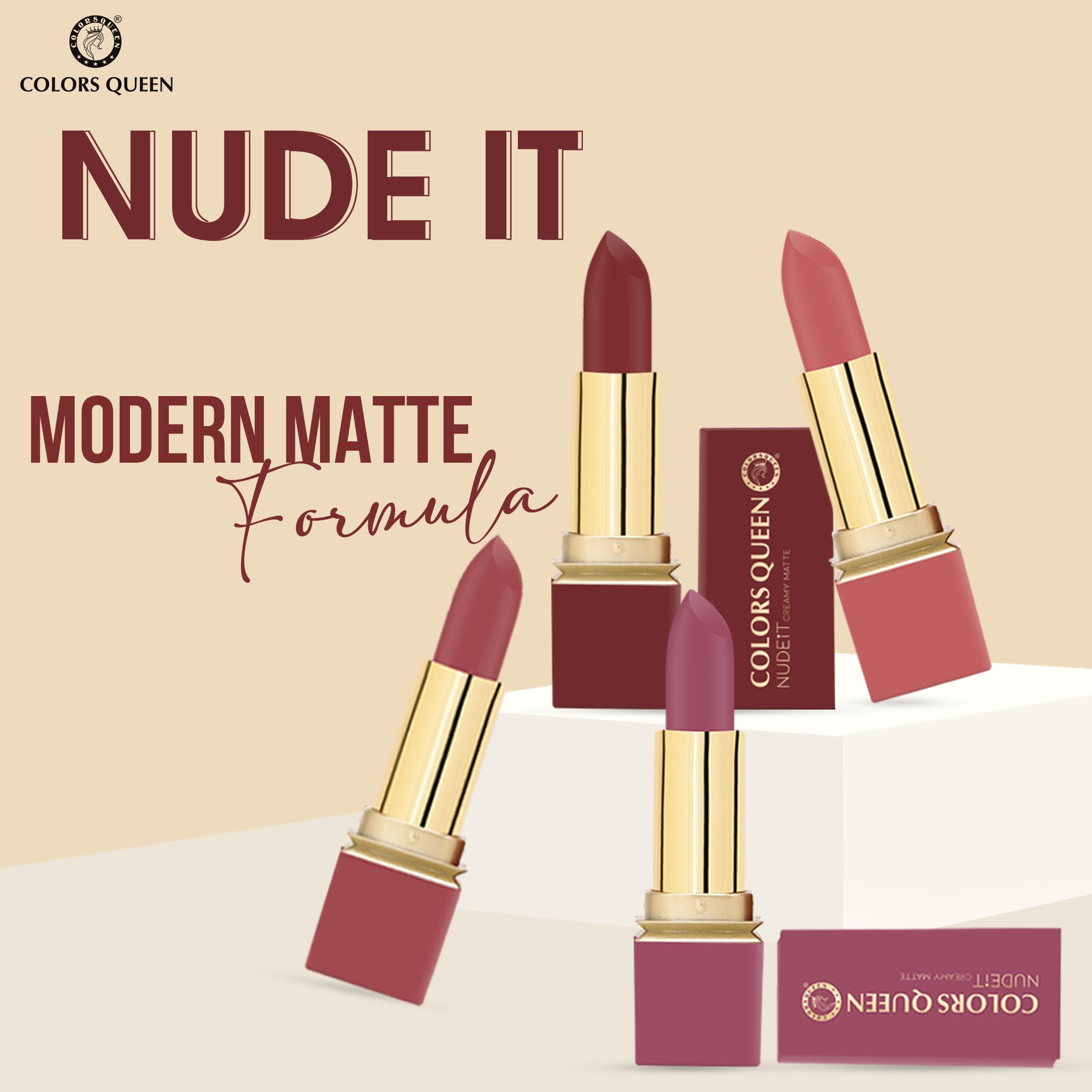 Nude It Creamy Matte Lipstick