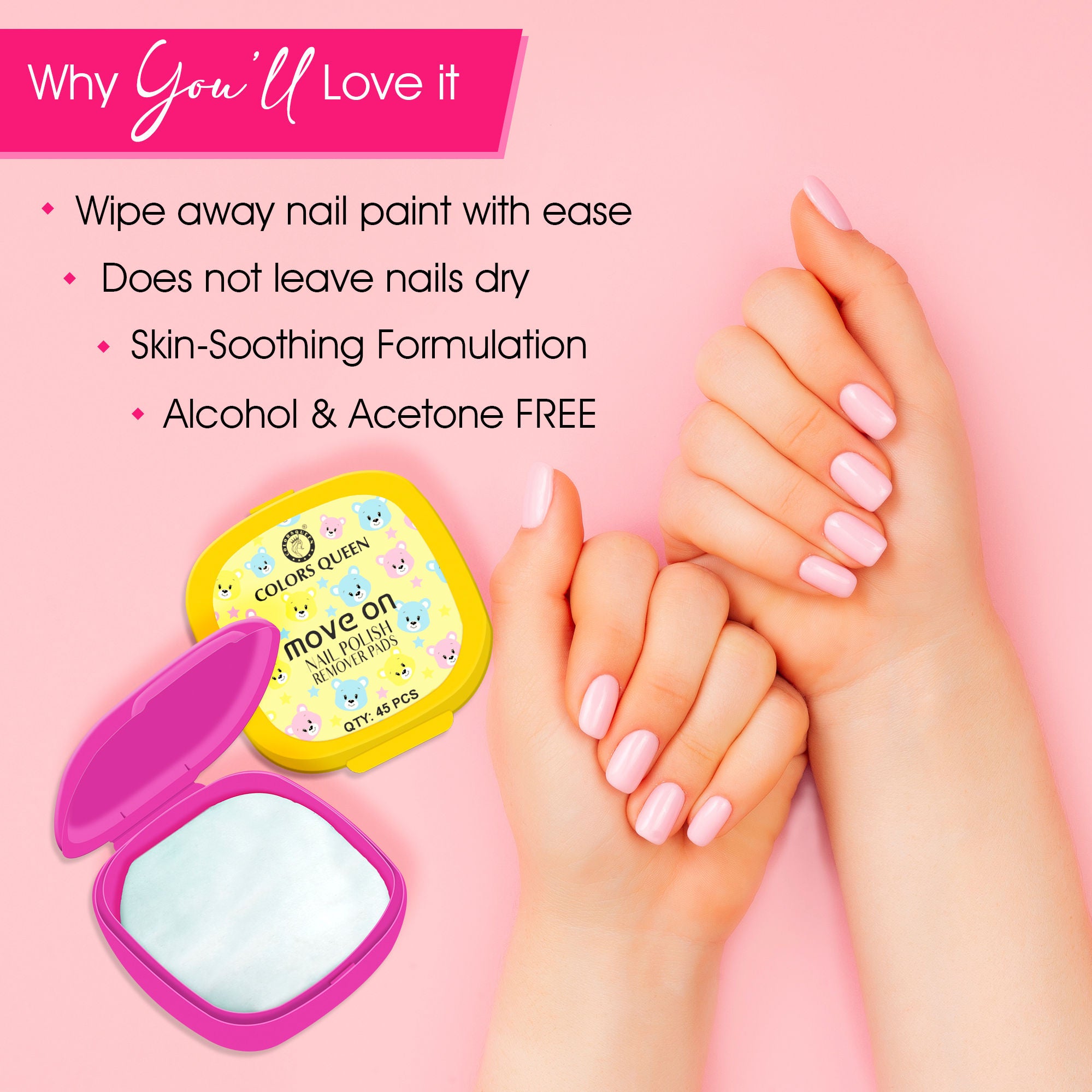 Move On Nail Polish Remove Pads