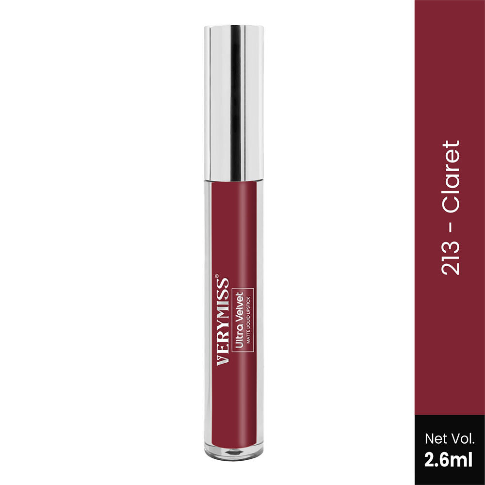 Ultra Velvet Matte Liquid Lipstick - 213 Claret