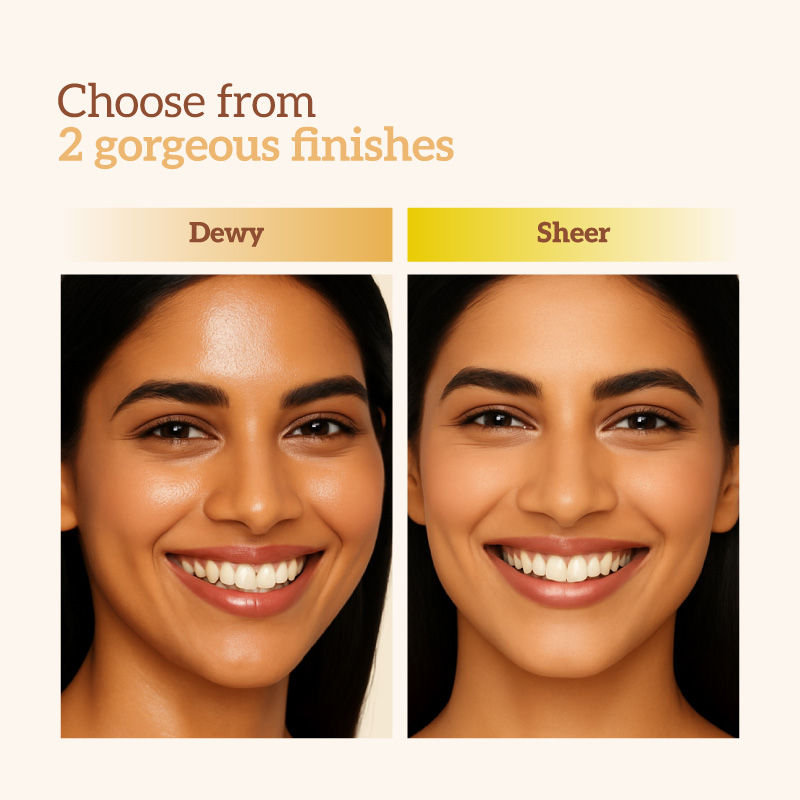 Untinted Hybrid Sunscreen SPF 50, 3% Zinc Oxide, Niacinamide & Vitamin E - Dewy Finish