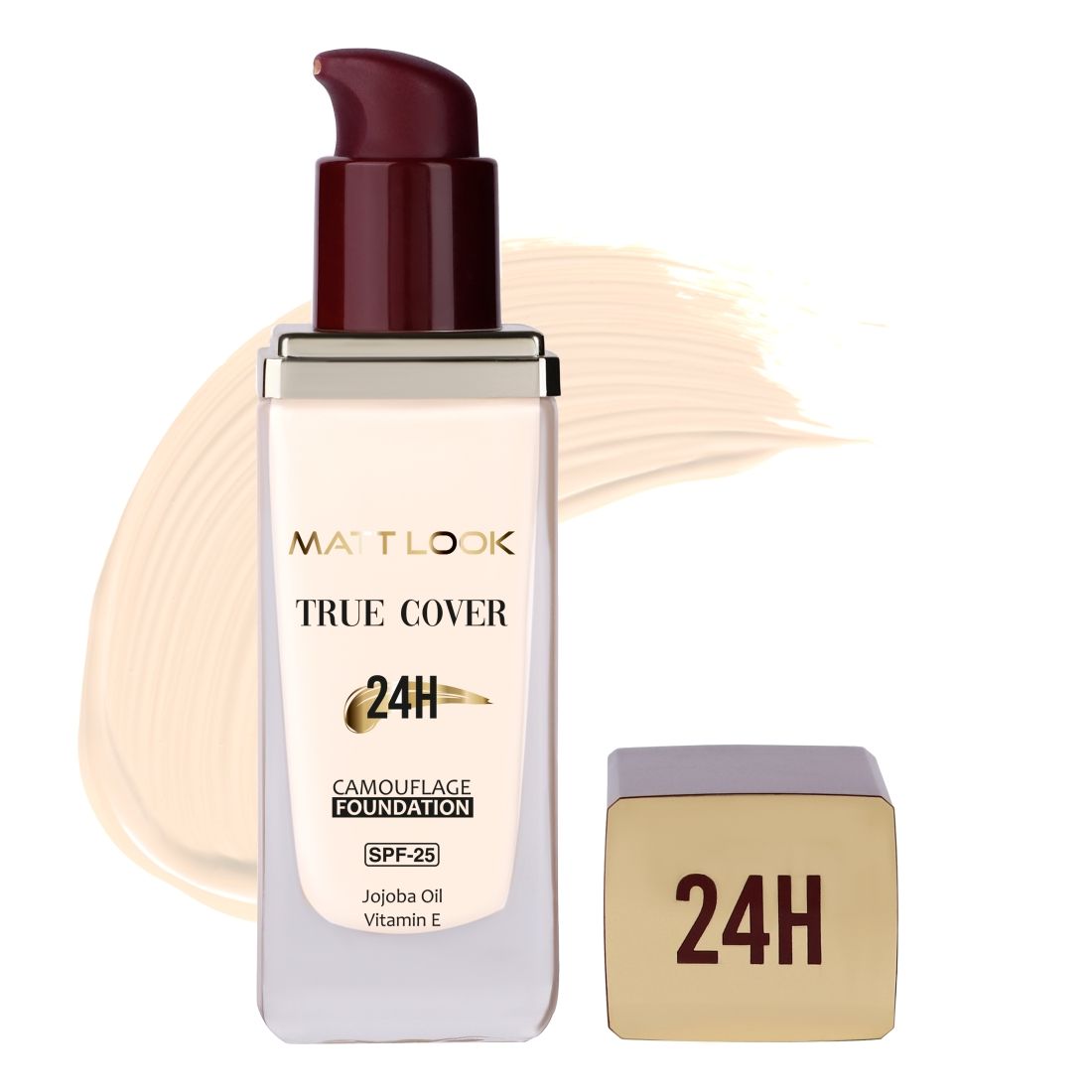 True Cover Camouflage 24Hrs Long Stay Foundation - Rose Beige