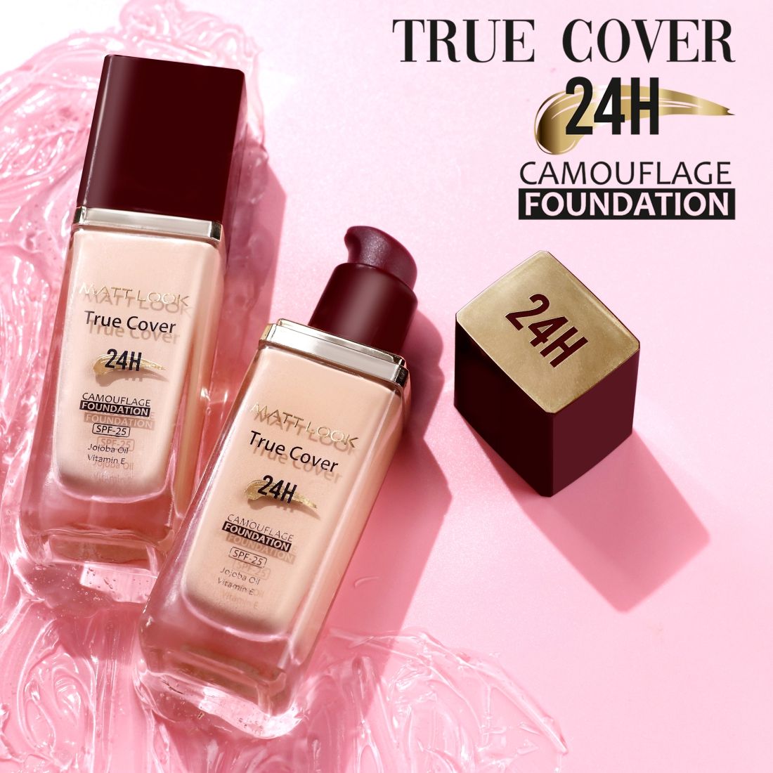 True Cover Camouflage 24Hrs Long Stay Foundation