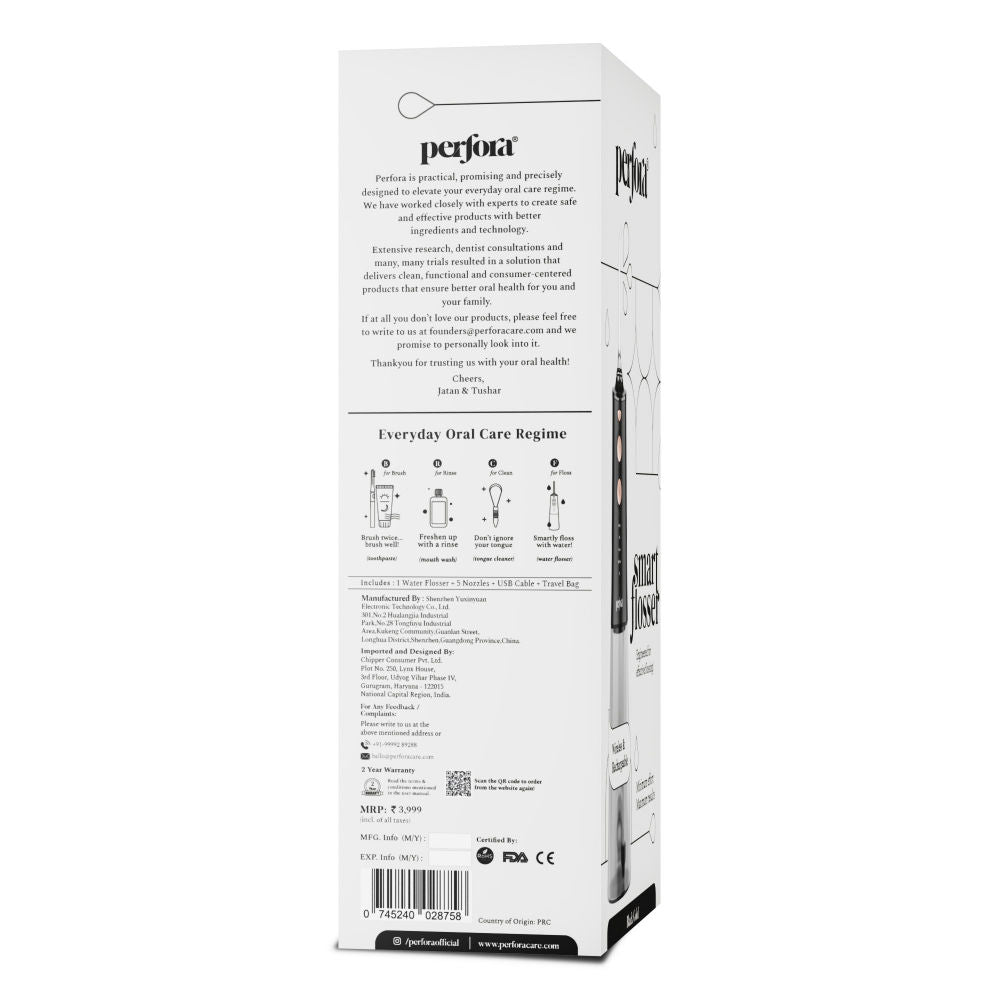 Smart Water Flosser - Black Gold