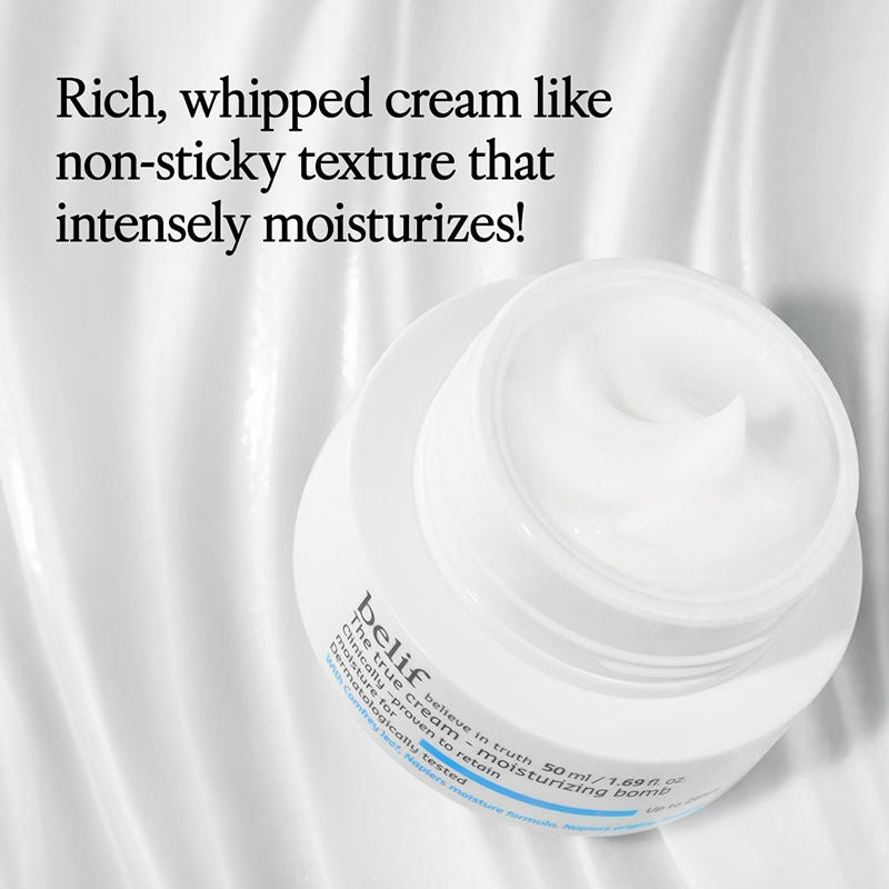 Aqua Bomb Gel Moisturizer-Vegan Korean Hydrating Face Cream with Niacinamide & Hyaluronic Acid