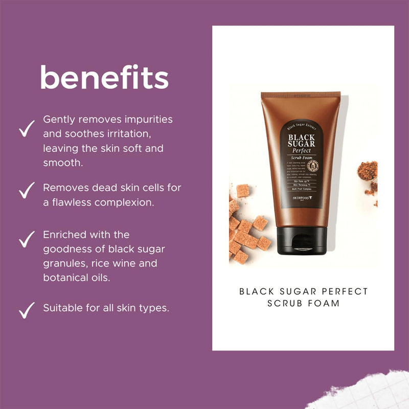 Black Sugar Perfect Scrub Foam