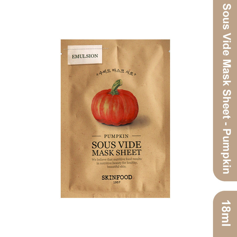 Sous Vide Mask Sheet - Pumpkin