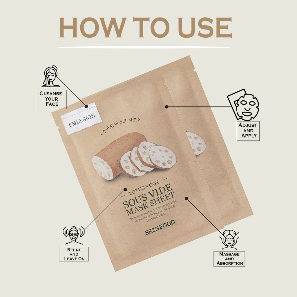 Sous Vide Mask Sheet