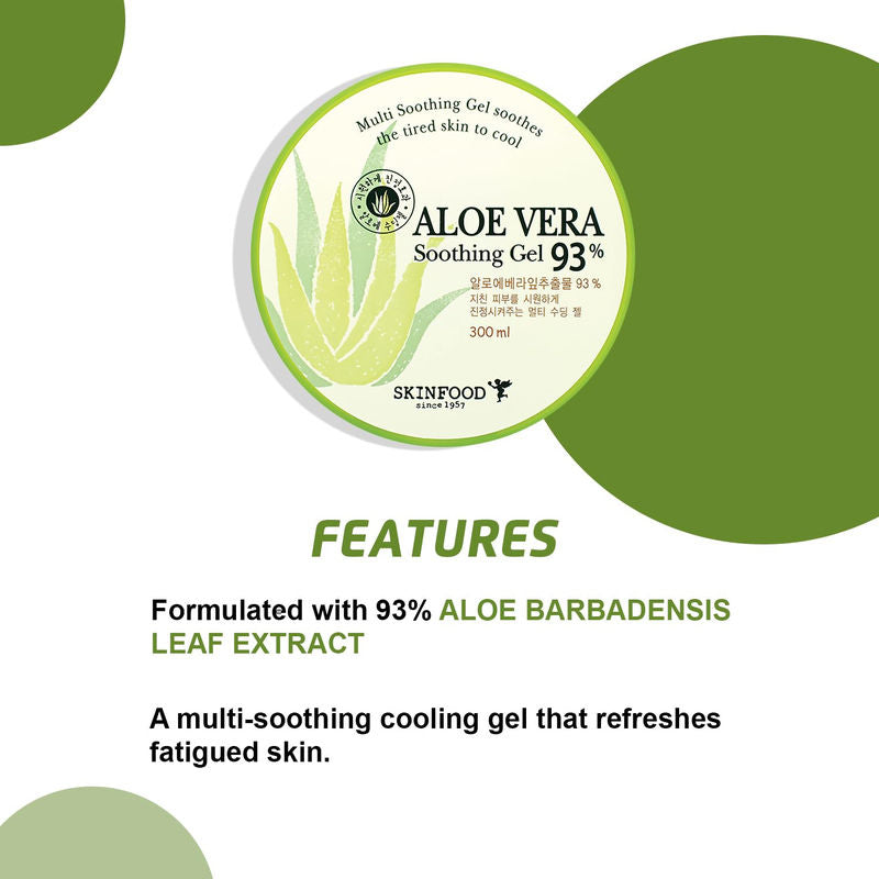 Aloe Vera 93% Soothing Gel