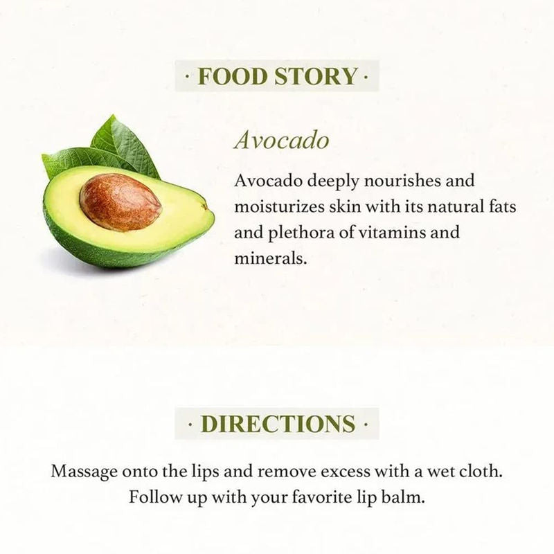 Avocado & Sugar Lip Scrub