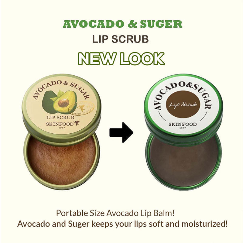 Avocado & Sugar Lip Scrub