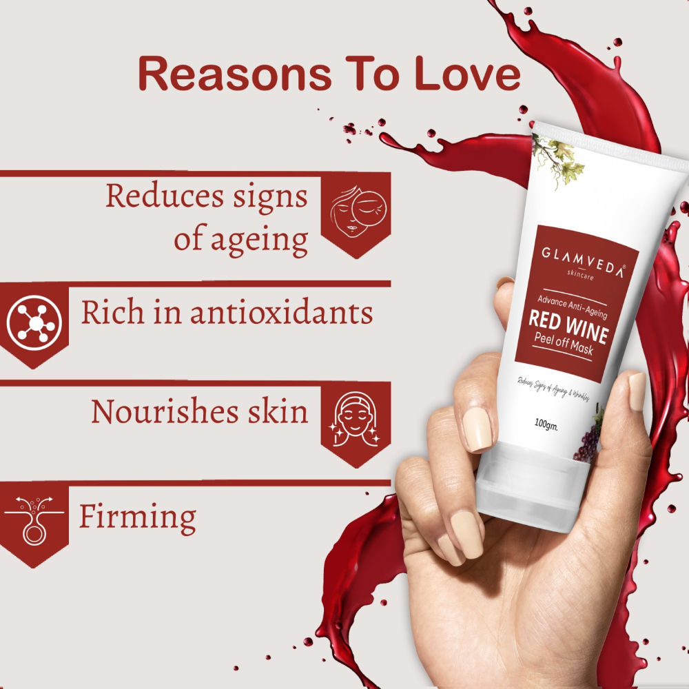 Red Wine Advance Anti-ageing Peel Off Mask