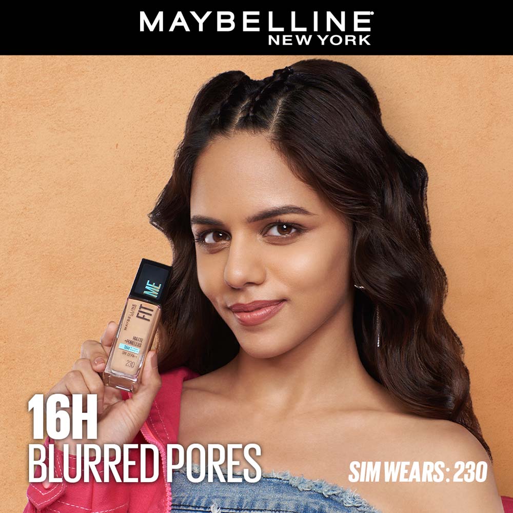 Fit Me Matte+Poreless 16H Oil Control Foundation with SPF 22 - 115 Ivory