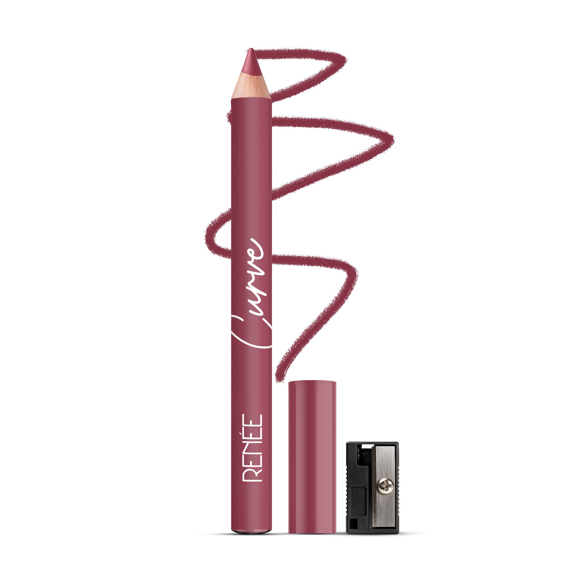 Curve Lip Liner With Sharpener - Rosewood Kiss