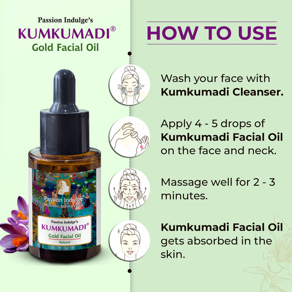 Natural Kumkumadi Gold Facial Oil