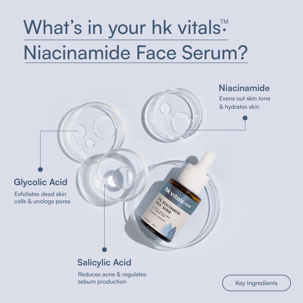 Hk Vitals 5% Niacinamide Face Serum
