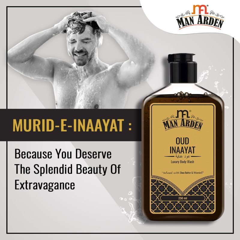 Oud Inaayat Luxury Body Wash Infused With Shea Butter & Vitamin E